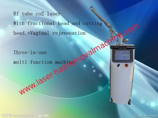China Gris fraccionario del equipo del laser del CO2 del retiro de las verrugas + color blanco para el ajuste de la piel proveedor