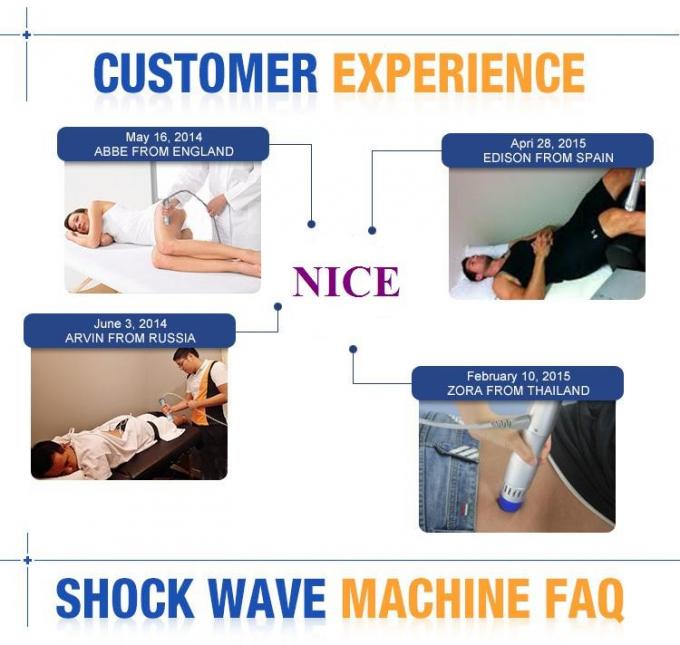 Nuevo Portable extracorporal de la máquina de /Shockwave del dispositivo de la terapia de la onda expansiva
